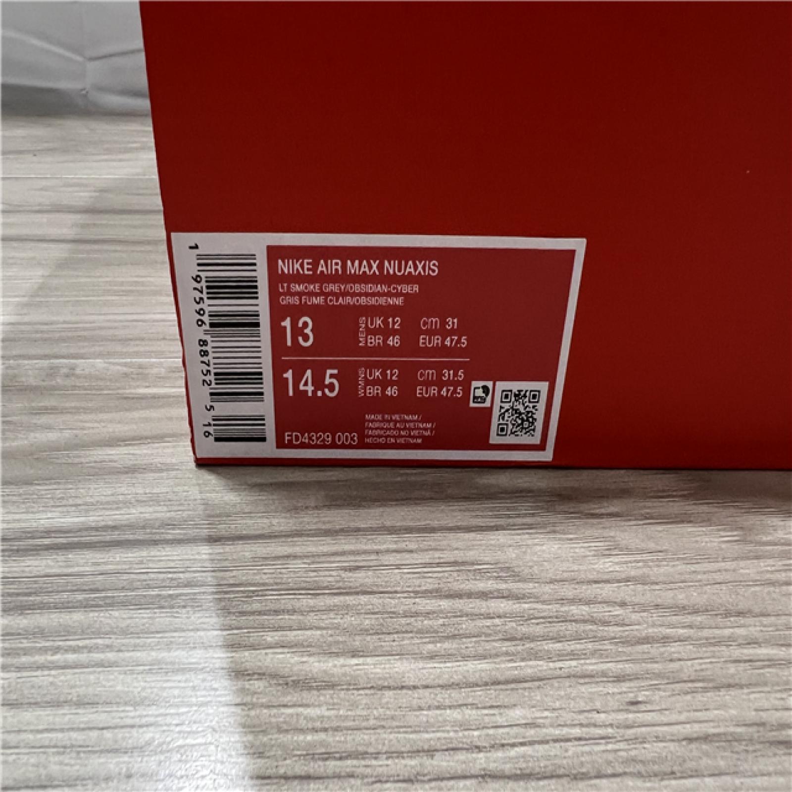 Nike Men's Air Max Nuaxis - Gray - SZ 13