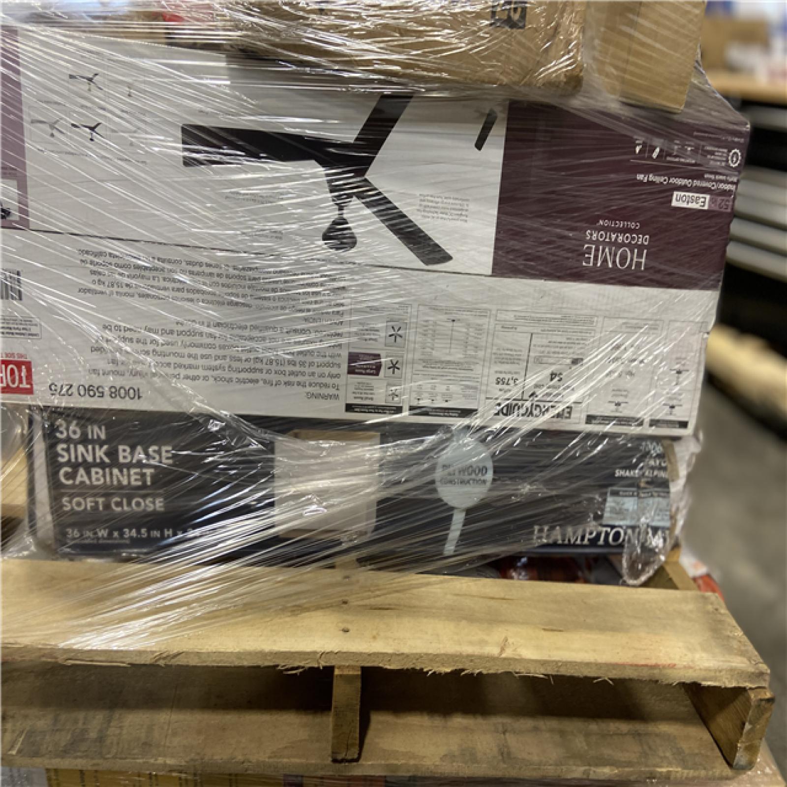 DALLAS LOCATION - AS-IS HOME IMPROVEMENT PALLET