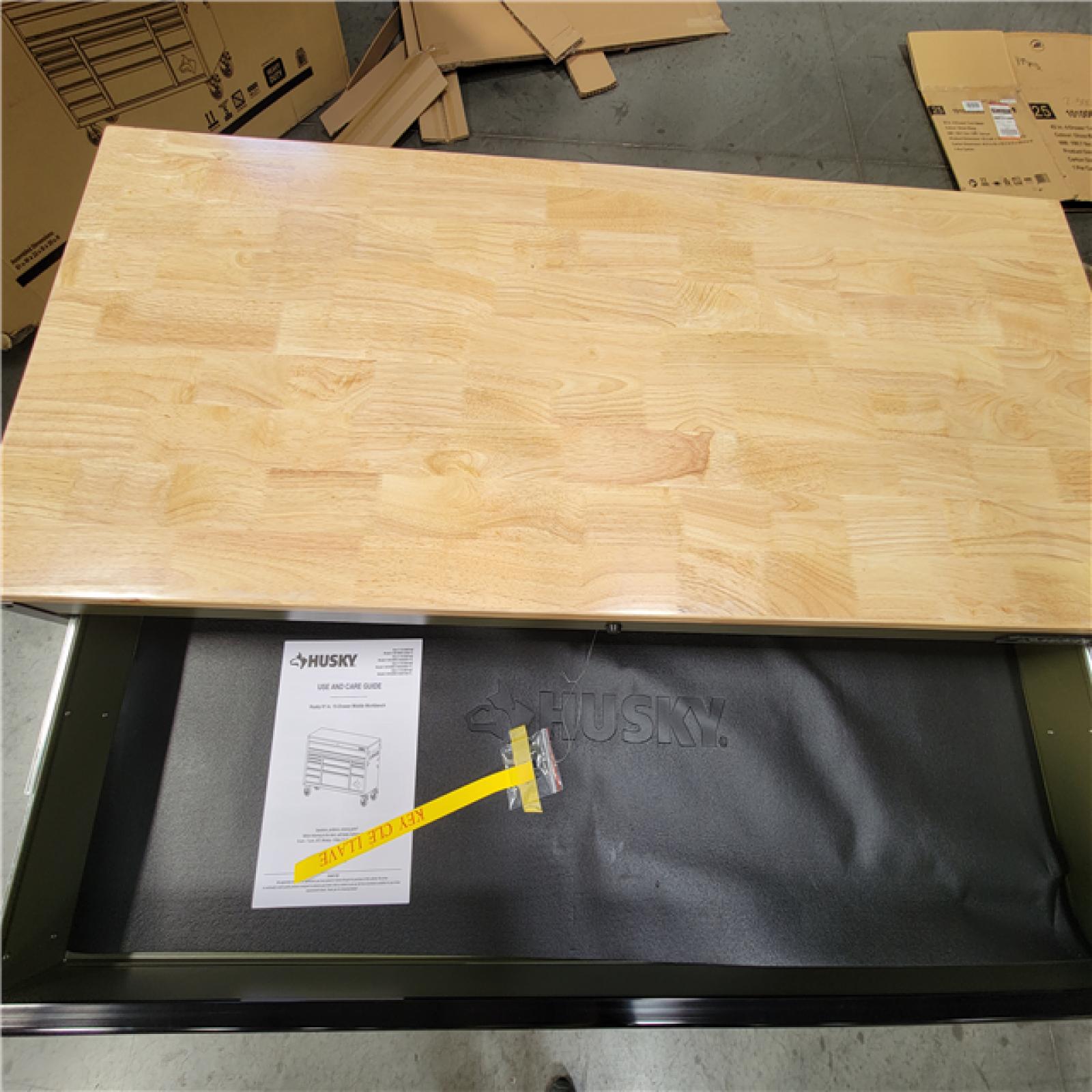 California AS-IS Husky 15-Drawer Mobile Workbench
