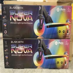 NEW! MELO SUPERNOVA KICK SCOOTER (2 UNITS)