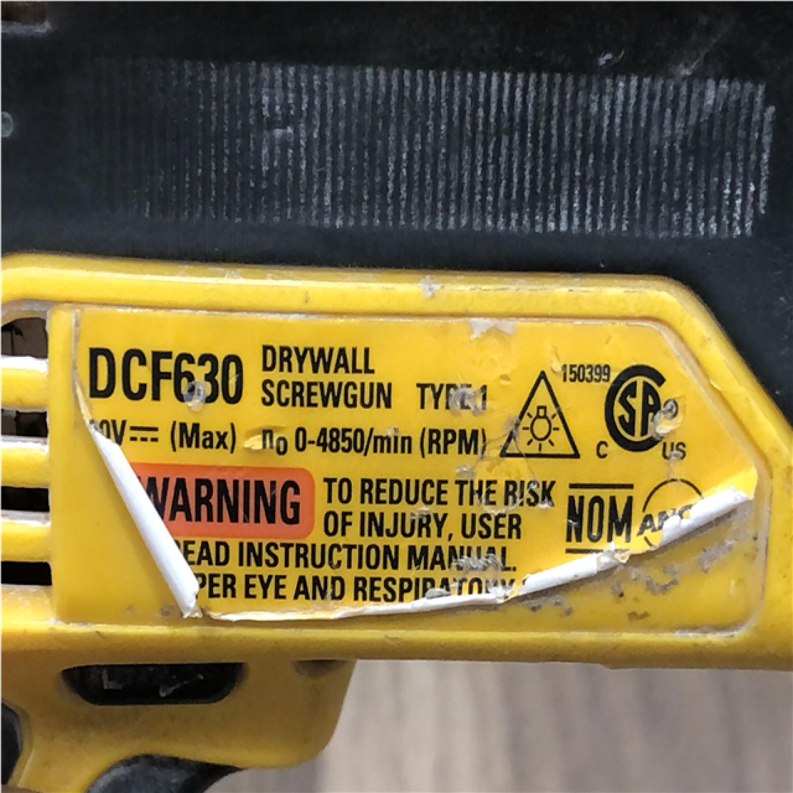 AS-IS DEWALT XR 20V MAX Lithium-Ion Cordless Brushless Screw Gun (Tool Only)