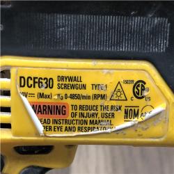 AS-IS DEWALT XR 20V MAX Lithium-Ion Cordless Brushless Screw Gun (Tool Only)