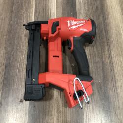 AS-IS Milwaukee FUEL 18-Volt Lithium-Ion Brushless Cordless 18-Gauge 1/4 in. Narrow Crown Stapler (Tool-Only)