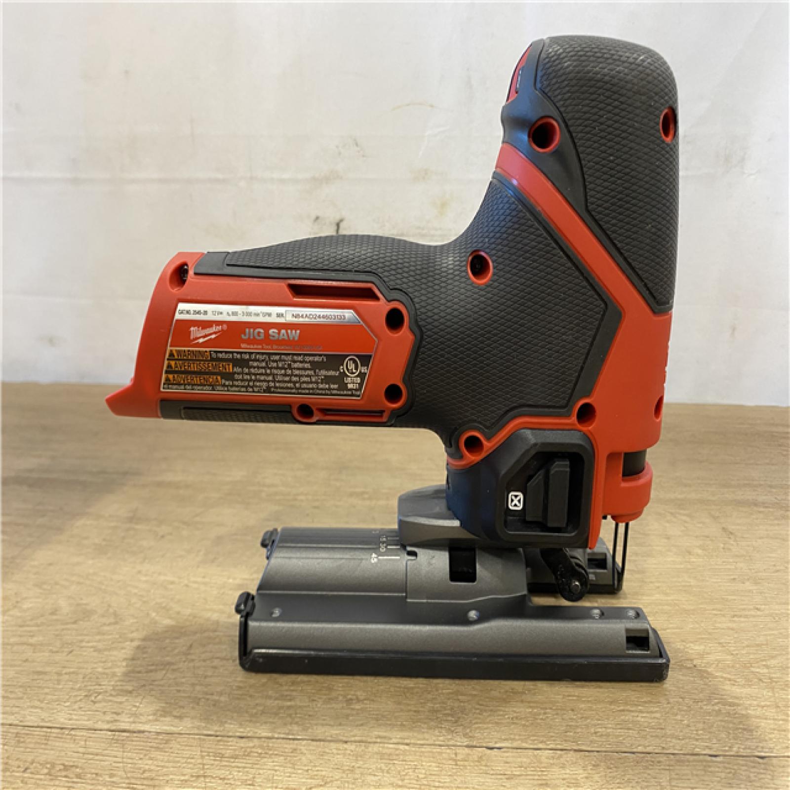 AS-IS Milwaukee  12V Fuel Lithium-Ion Cordless Jig Saw (Tool-Only)