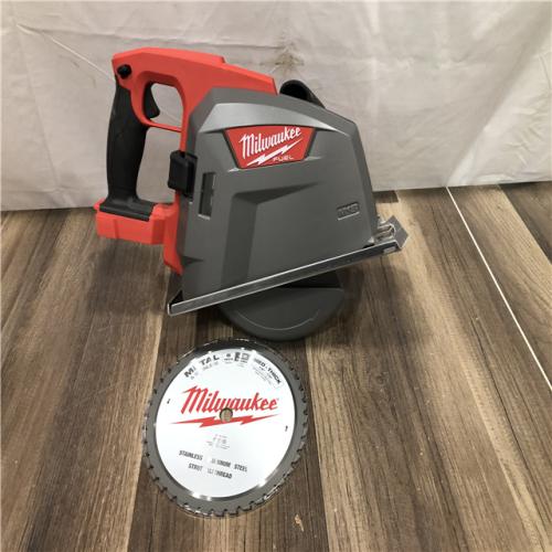 AS-IS Milwaukee FUEL 18V 8 in. Lithium-Ion Brushless Cordless Metal Cutting Circular Saw (Tool-Only)