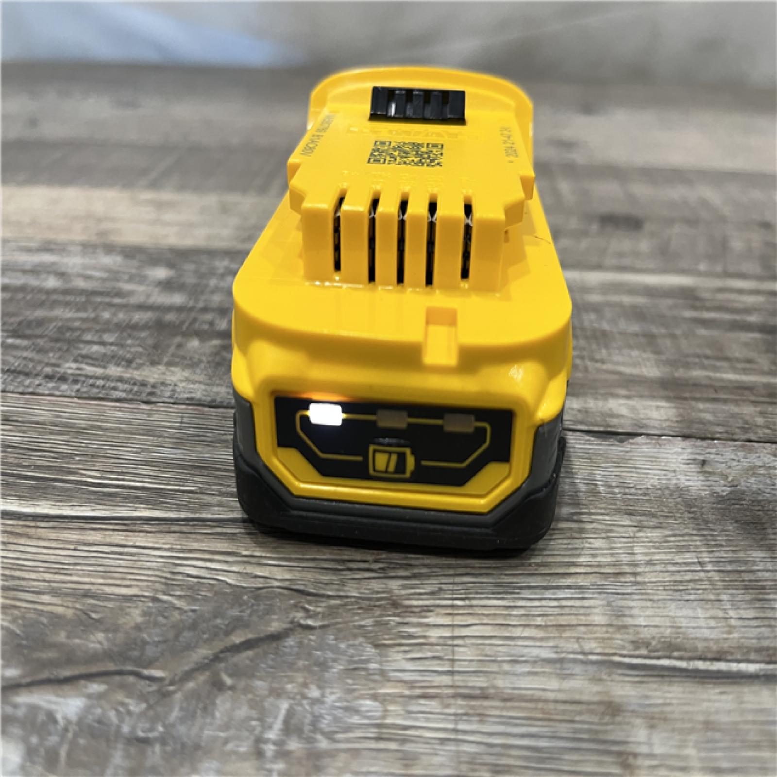 AS-IS DEWALT 20V MAX XR POWERSTACK Lithium-Ion Battery Starter Kit with 1.7Ah Battery and Charger