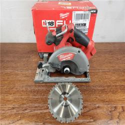 AS-IS Milwaukee M18 FUEL Brushless Cordless 6-1/2 in. Circular Saw (Tool-Only)