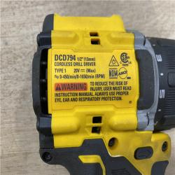 AS-IS DEWALT ATOMIC 20-Volt MAX Lithium-Ion Cordless Combo Kit