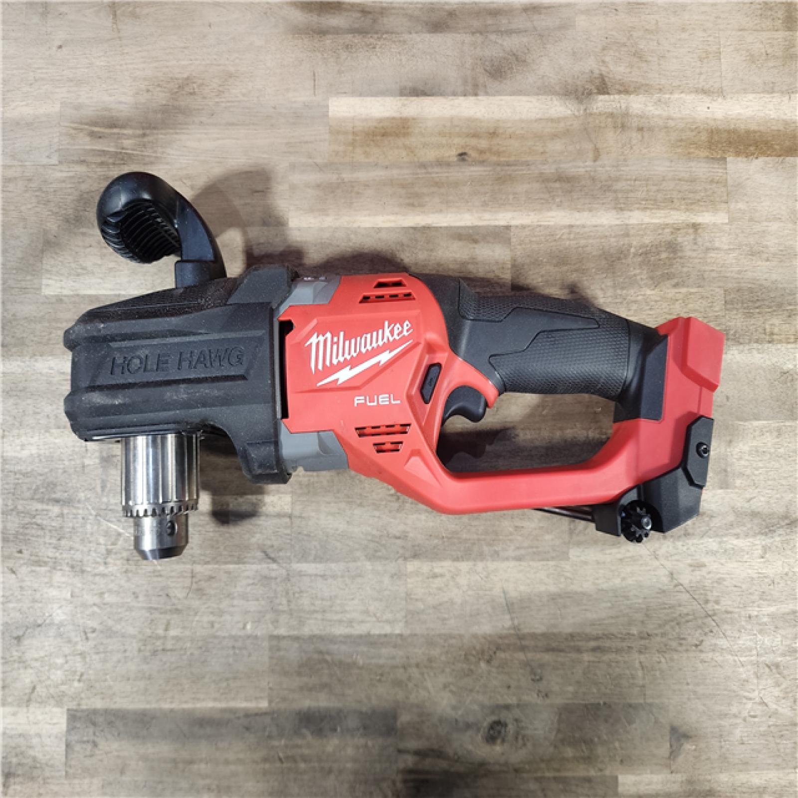 HOUSTON LOCATION - AS-IS Milwaukee M18 18V Fuel Hole Hawg 1/2  Right Angle Drill 2807-20 (TOOL ONLY)