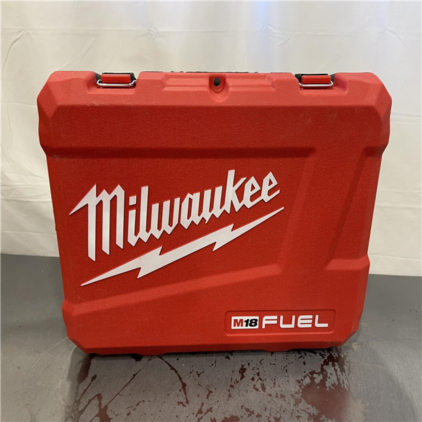 AS-IS - MILWAUKEE FUEL 18V Lithium-Ion Brushless Cordless Hammer Drill and Impact Driver Combo Kit