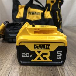 AS-IS DEWALT ATOMIC 20V MAX Lithium-Ion Cordless 1/4 in. Brushless Impact Driver Kit