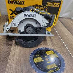 GOOD DEWALT 20V Max Brushless 6.5   Cordless Circular Saw (TOOL ONLY)