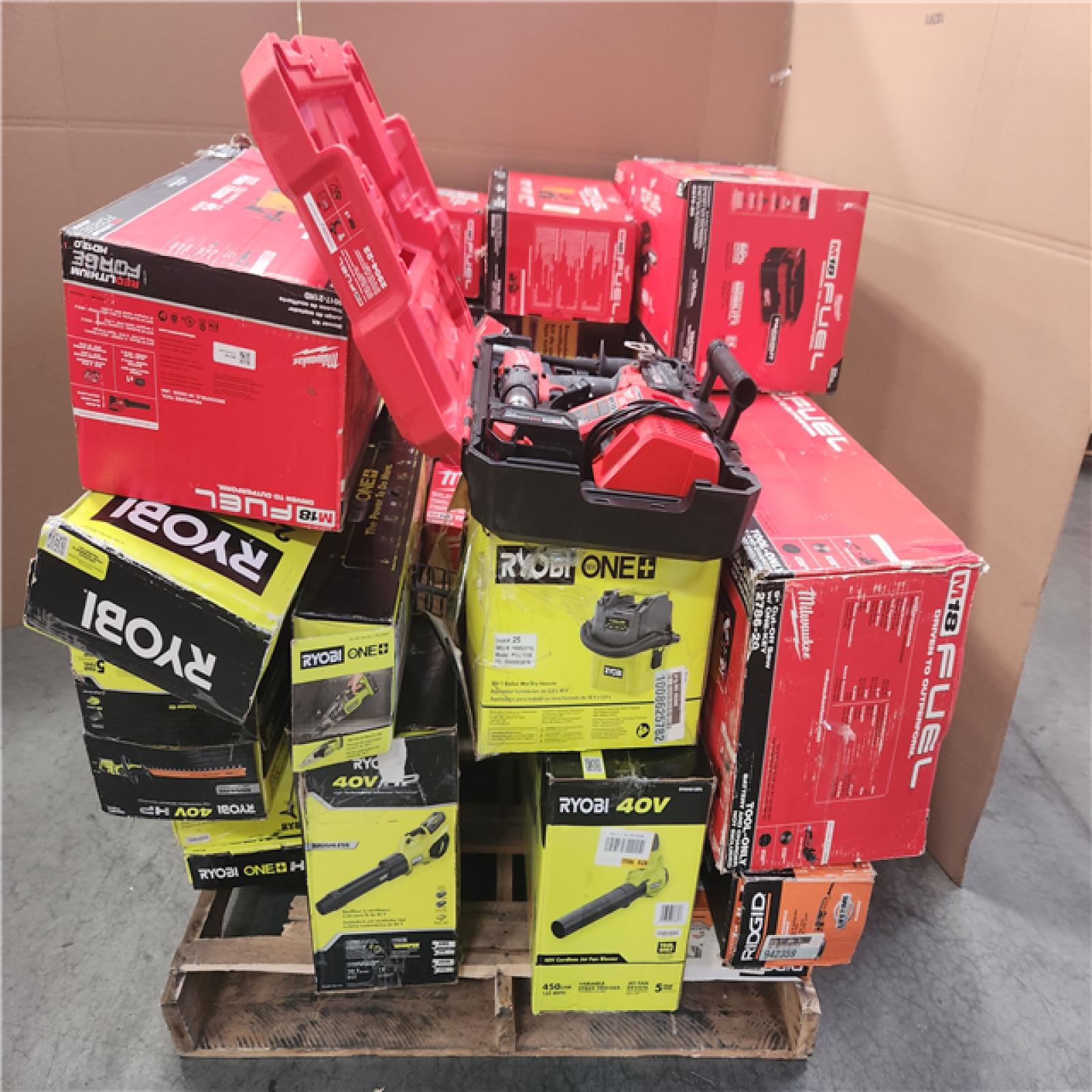CALIFORNIA AS-IS TOOL PALLET