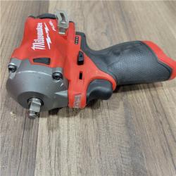 AS-IS MILWAUKEE M12 Fuel Atornillador De Impacto 3/8 De 12v (solo Herramienta)