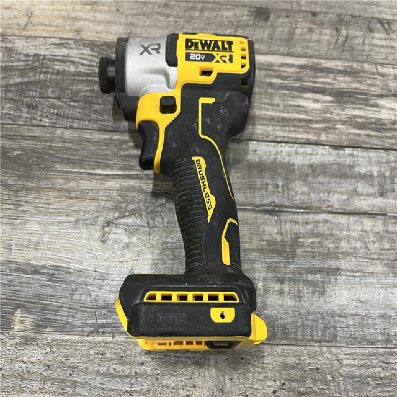AS-IS DEWALT 20-Volt Maximum XR Lithium-Ion Cordless Brushless 1/4 in. 3-Speed Impact Driver Kit