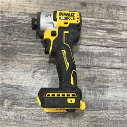 AS-IS DEWALT 20-Volt Maximum XR Lithium-Ion Cordless Brushless 1/4 in. 3-Speed Impact Driver Kit