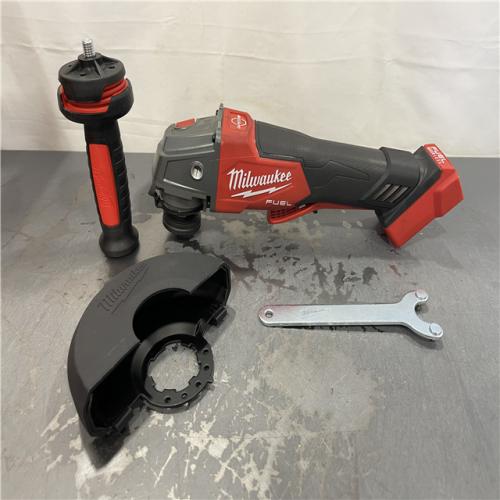 AS-IS - Milwaukee M18 FUEL 18V Lithium-Ion Brushless Cordless 4-1/2 in./5 in. Grinder w/Paddle Switch