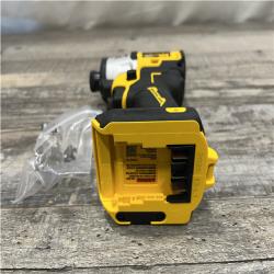AS-IS DEWALT 20-Volt Maximum XR Cordless Brushless 1/4 in. 3-Speed Impact Driver (Tool-Only)