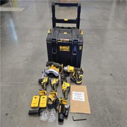 AS-IS DEWALT 20V Lithium-Ion Cordless 6-Tool Combo Kit