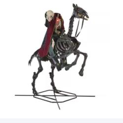 DALLAS LOCATION - Home Accents Holiday 8.5 ft. Giant-Sized Animated LED Knight Dullahan