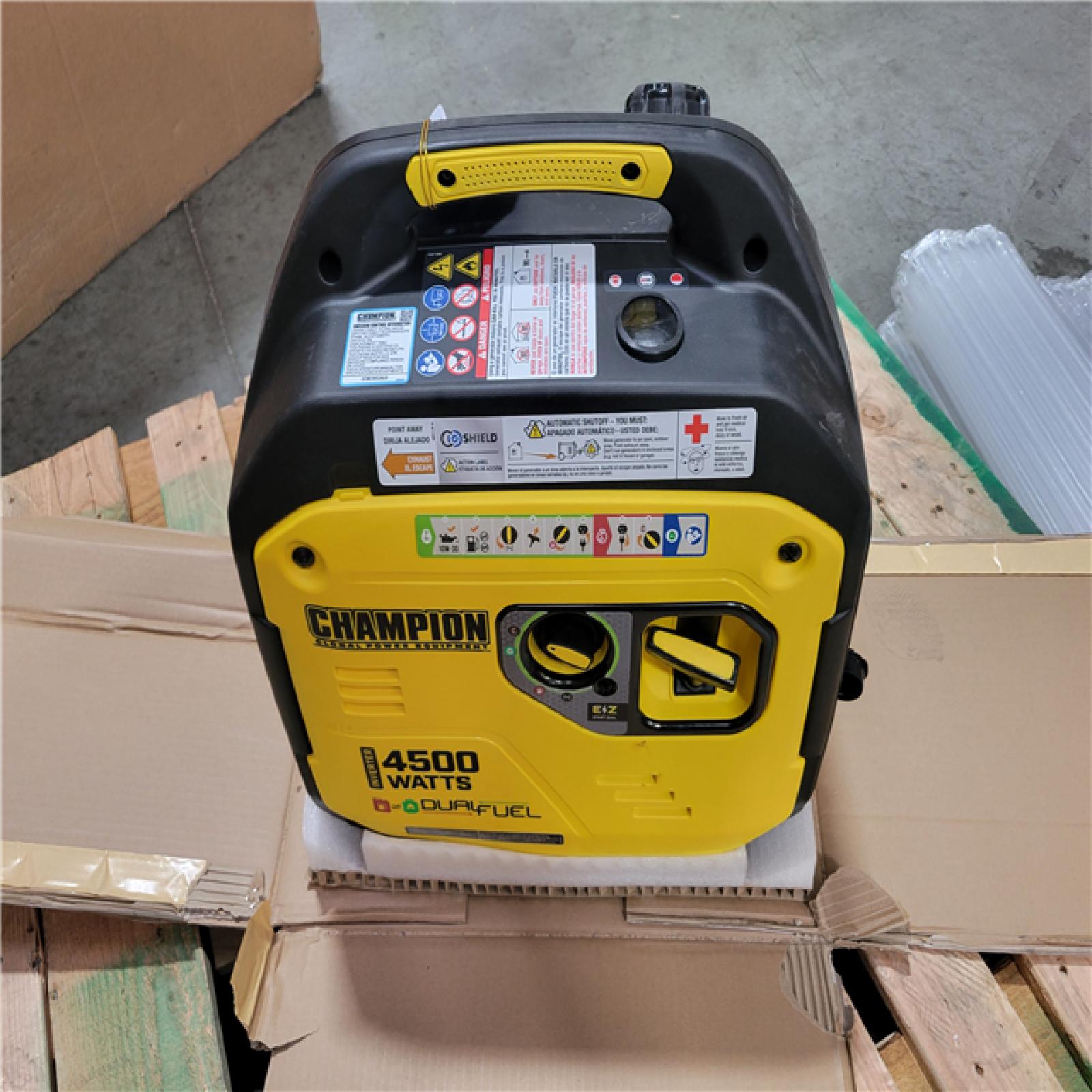 CALIFORNIA AS-IS CHAMPION PORTABLE GENERATOR