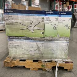DALLAS LOCATION- Westinghouse Comet 52 in. White LED Indoor Ceiling Fan PALLET (12 UNITS)