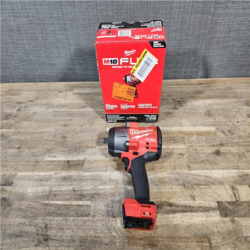HOUSTON LOCATION - AS-IS Milwaukee M18 FUEL 18V Lithium-Ion Brushless Cordless 1/2 in. Impact Wrench with Friction Ring (Tool-Only)