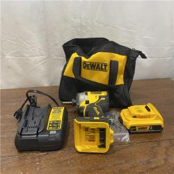 AS-IS DEWALT ATOMIC 20V MAX* Brushless Cordless Compact 1/4 in. Impact Driver Kit