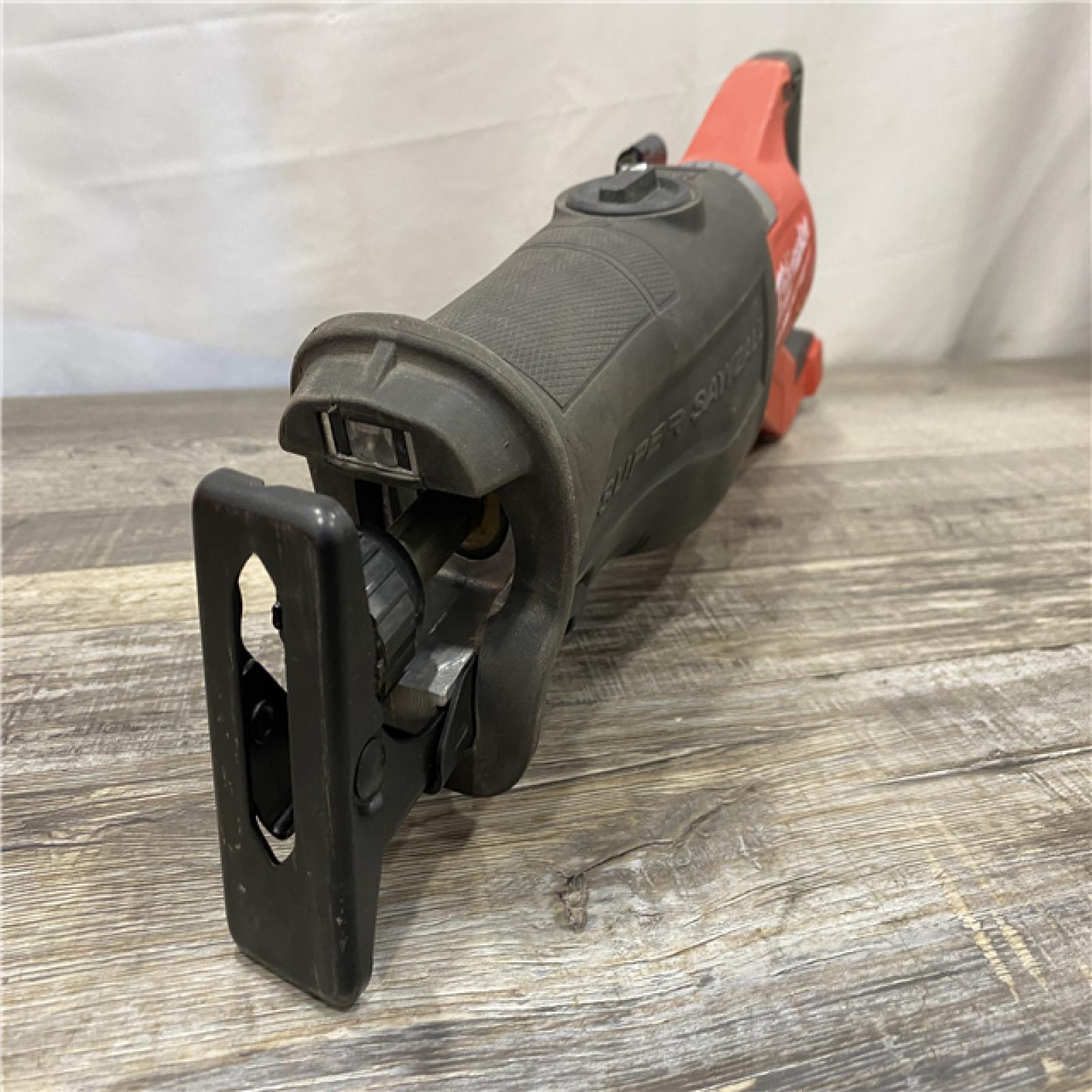 AS-IS Milwaukee FUEL 18V Lithium-Ion Brushless Cordless Super SAWZALL Orbital Reciprocating Saw (Tool-Only)