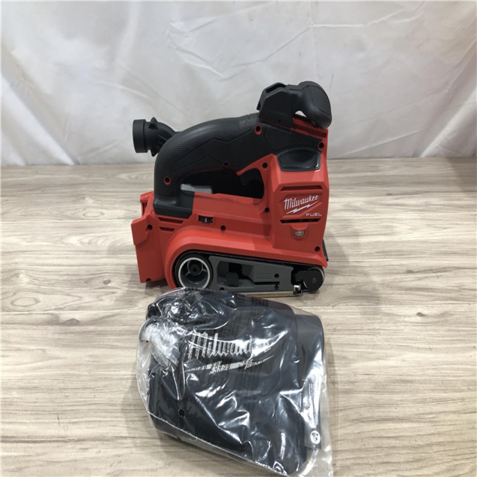 AS-IS Milwaukee M18 FUEL 18-Volt Lithium-Ion Cordless Belt Sander (Tool-Only)