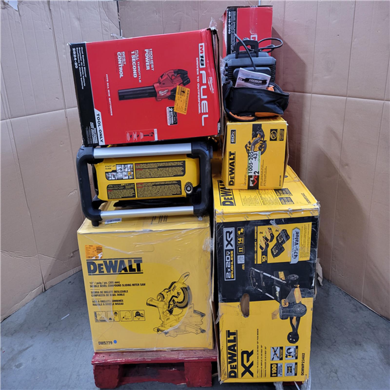 CALIFORNIA AS-IS TOOL PALLET