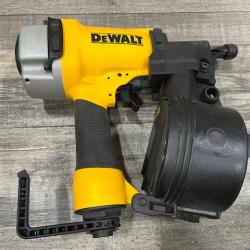 AS-IS DEWALT Pneumatic 15-Degree Coil Corded Siding Nailer