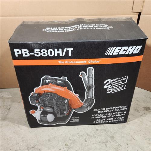 Houston location- AS-IS Echo 58.2cc Gas Backpack Blower