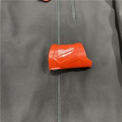 AS-IS Milwaukee Men's X-Large 12V Lithium-Ion Cordless TOUGHSHELL Black Heated Jacket (Jacket Only)