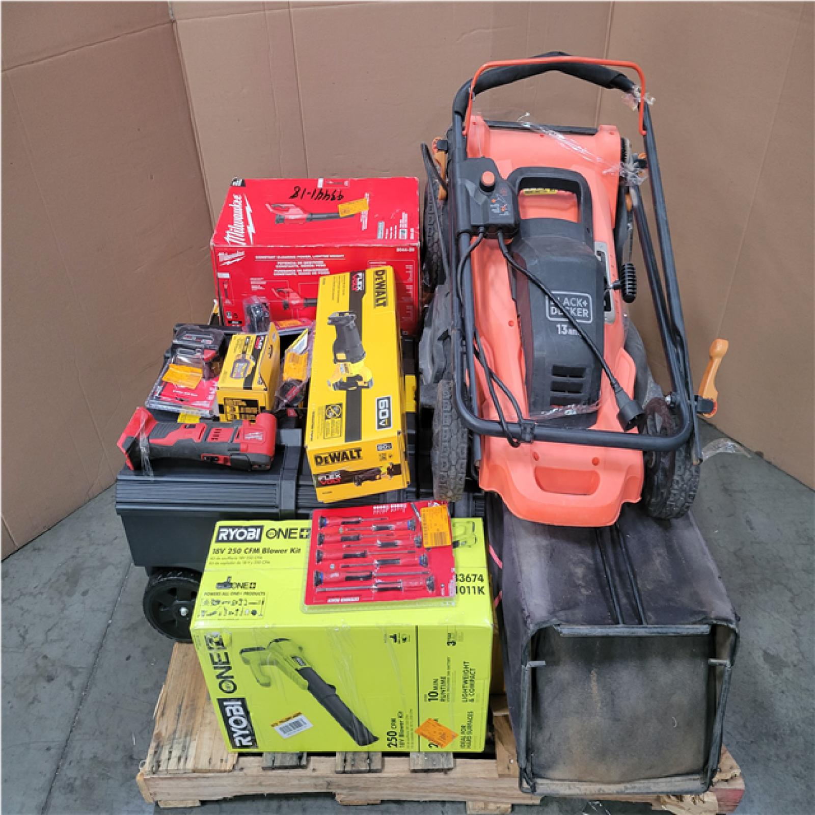 CALIFORNIA AS-IS TOOL PALLET