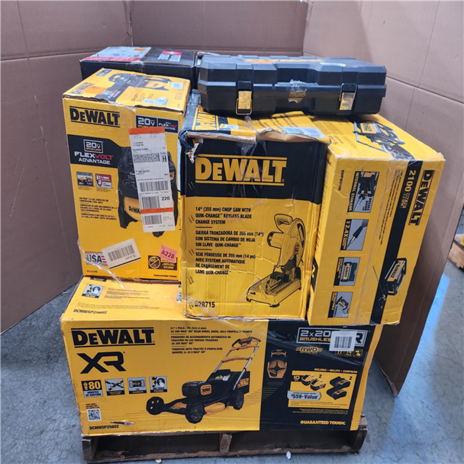 CALIFORNIA AS-IS TOOL PALLET