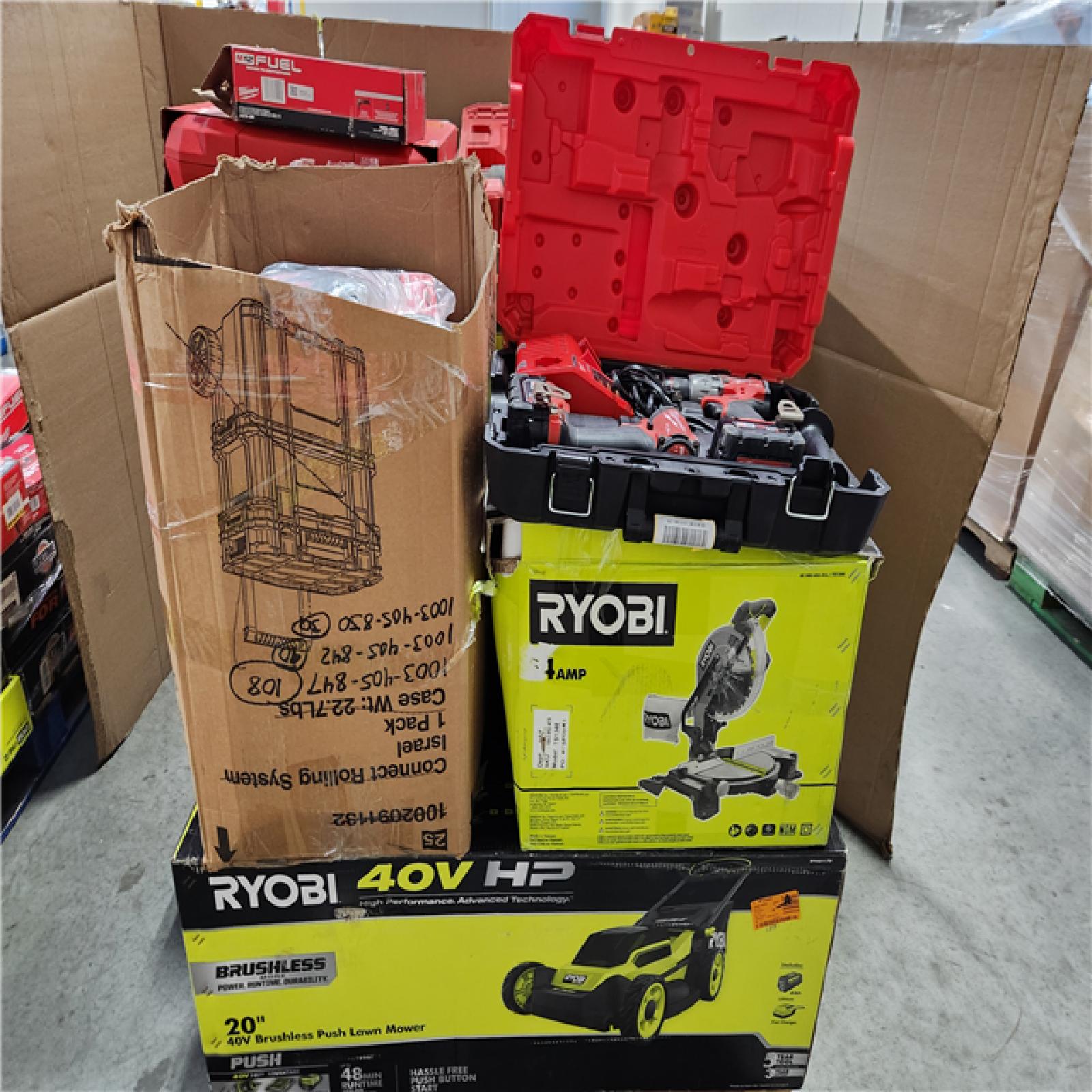 CALIFORNIA AS-IS TOOL PALLET