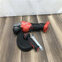 AS-IS Milwaukee FUEL 18-Volt Lithium-Ion Brushless Cordless 4-1/2 in./6 in. Braking Grinder with Paddle Switch (Tool-Only)