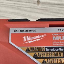 AS-IS Milwaukee M12 12V Cordless Oscillating Multi-Tool 2526-20 (Tool-Only)