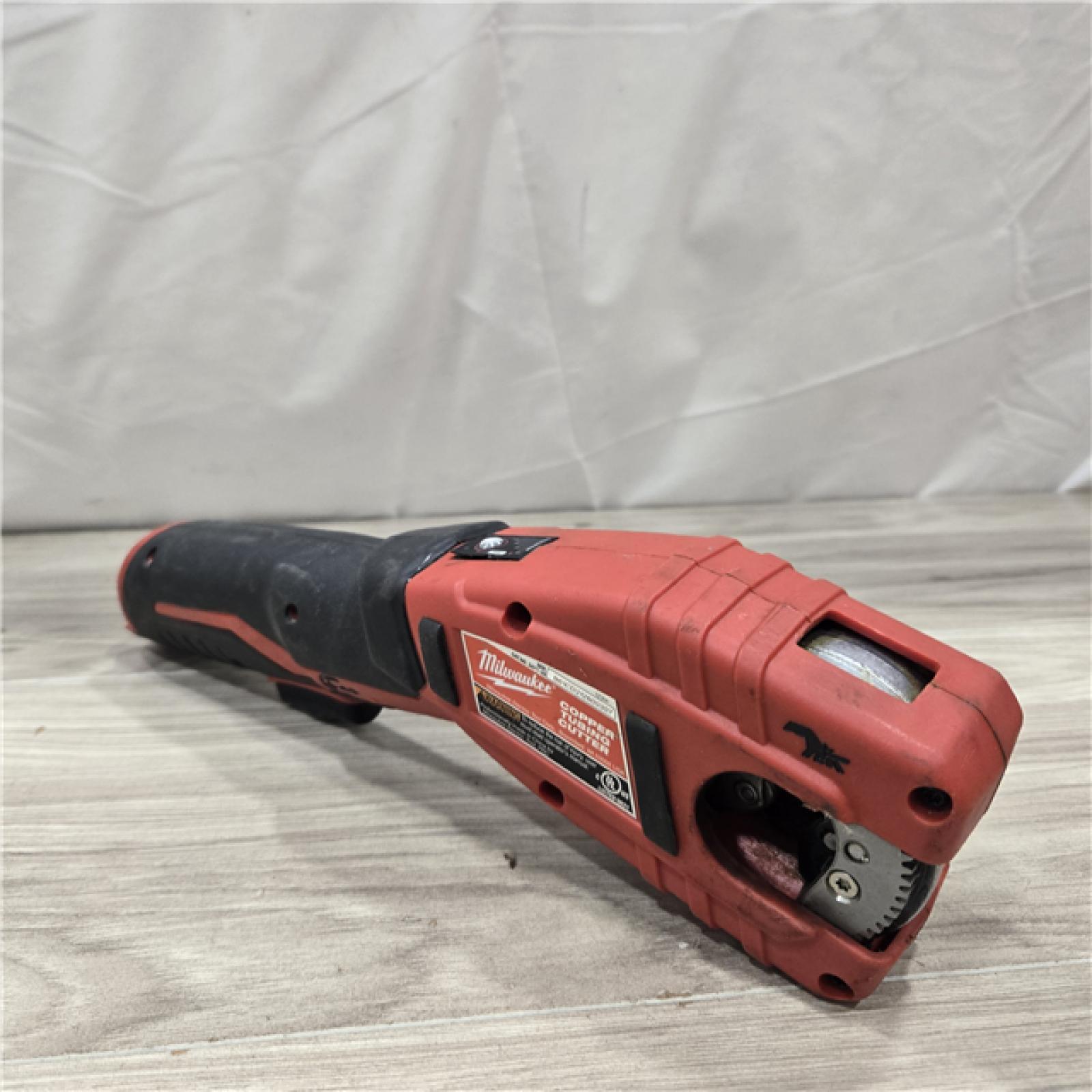 AS-IS Milwaukee M12 12V Lithium-Ion Cordless Copper Tubing Cutter (Tool-Only)