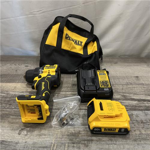AS-IS DEWALT Atomic 20V Lithium-Ion Cordless Compact 1/2 in. Drill/Driver Kit