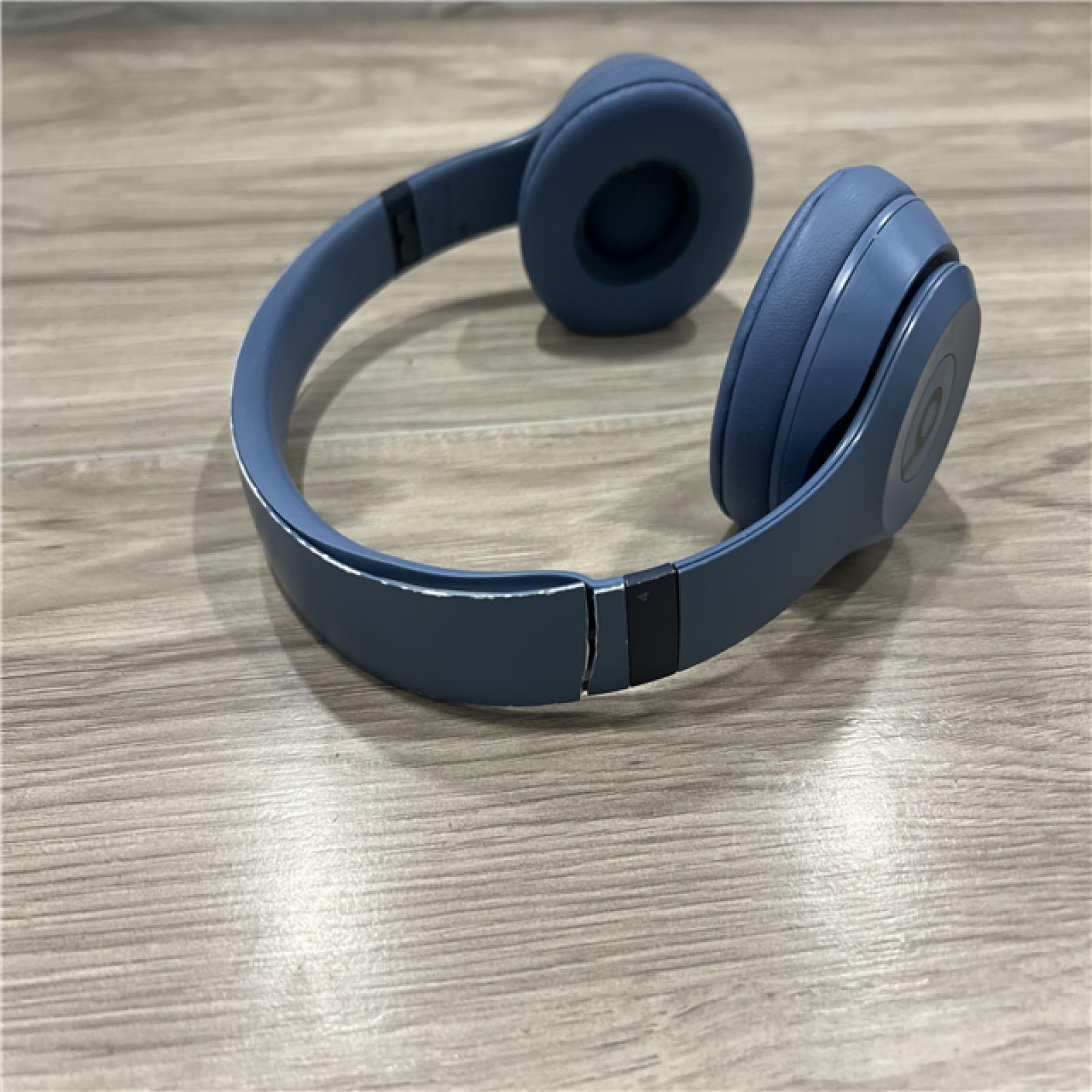 AS-IS Beats Solo 4 Bluetooth Wireless On-Ear Headphones - Slate Blue