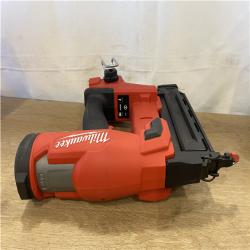 AS-IS  Milwaukee FUEL 18-Volt Lithium-Ion Brushless Cordless Gen II 18-Gauge Brad Nailer (Tool-Only)