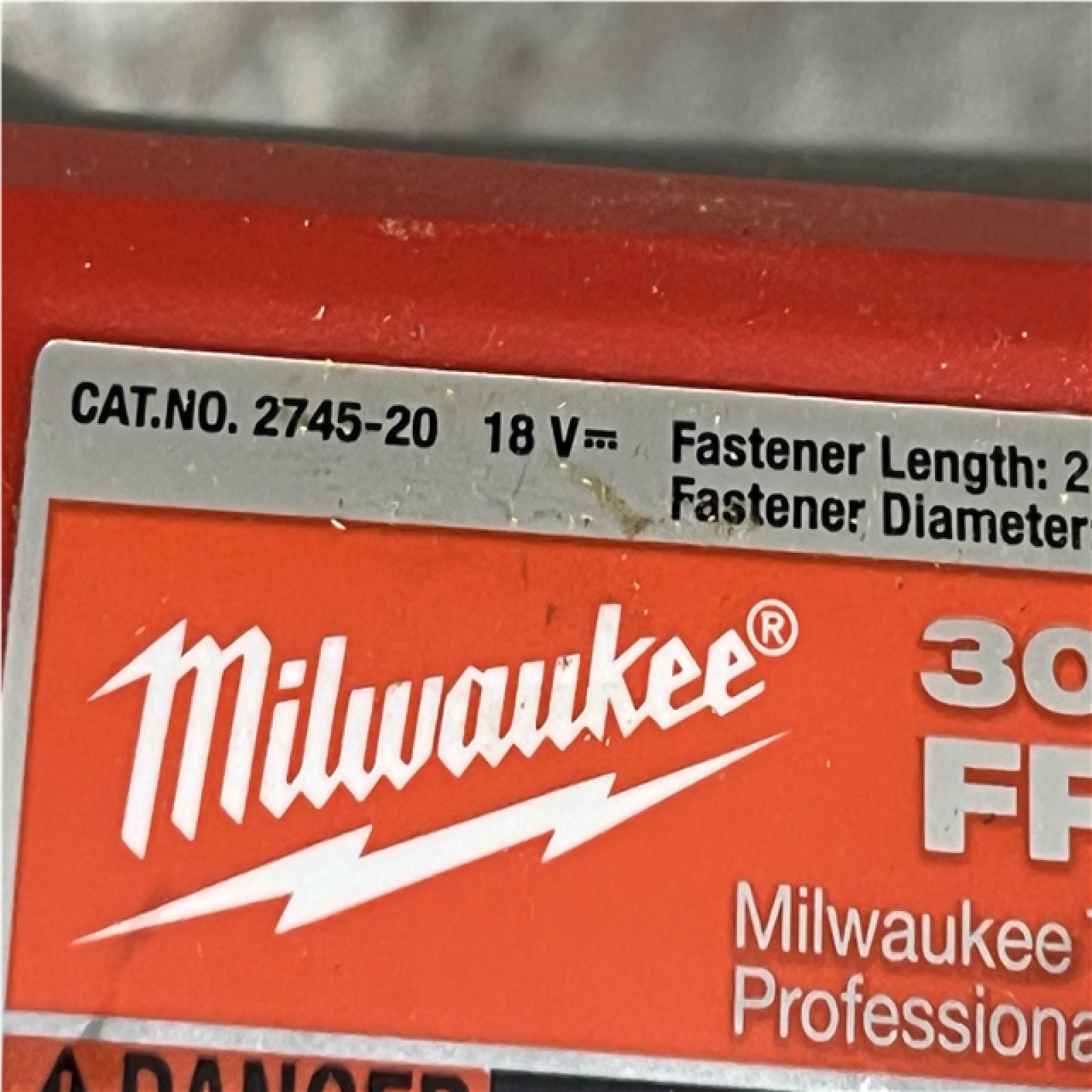 AS-IS Milwaukee FUEL 3-1/2 in. 18-Volt 30-Degree Lithium-Ion Brushless Cordless Framing Nailer (Tool-Only)