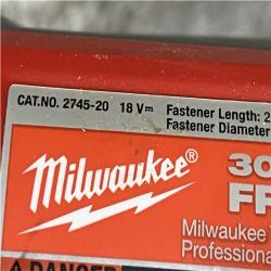 AS-IS Milwaukee FUEL 3-1/2 in. 18-Volt 30-Degree Lithium-Ion Brushless Cordless Framing Nailer (Tool-Only)