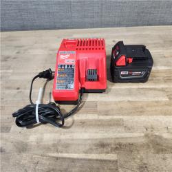 HOUSTON LOCATION - AS-IS Milwaukee M18 18V Fuel 1/2 Mid-Torque Impact Wrench Cordless Lithium-Ion Brushless with Friction Ring 2962-20 W/ BATTERY & CHARGER