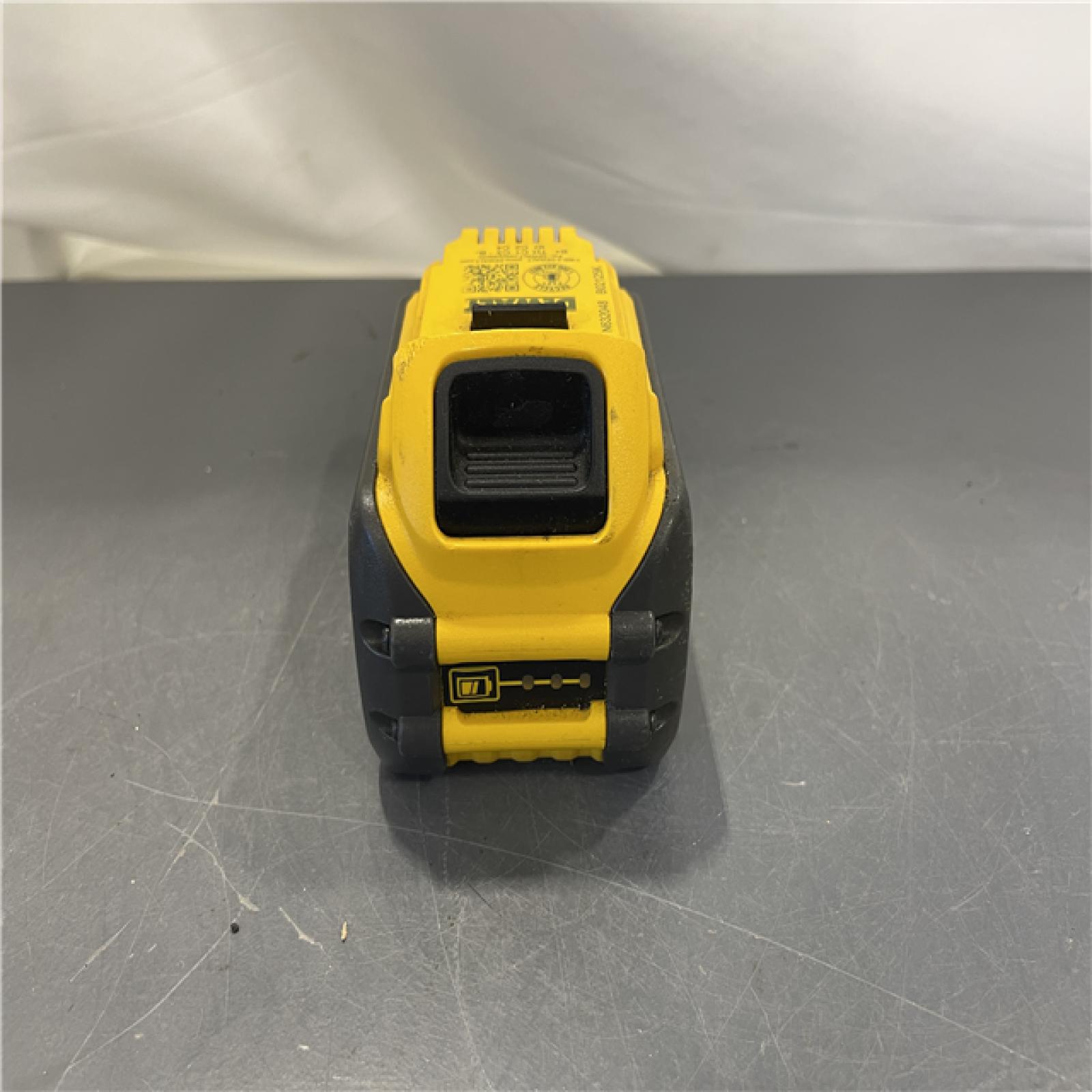 AS-IS - DEWALT FLEXVOLT 20V/60V MAX Lithium-Ion 6.0Ah Battery Pack with 6 Amp Output Charger