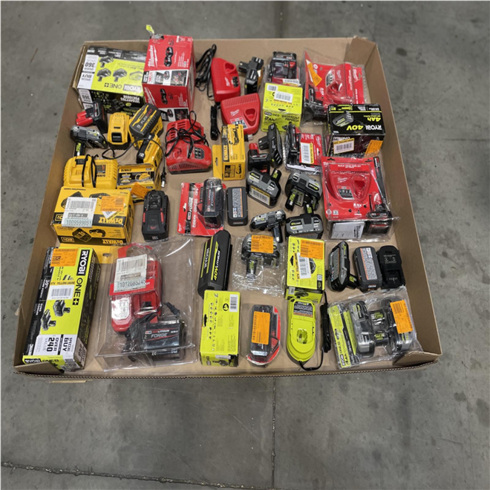 DALLAS LOCATION-AS-IS MIXED BATTERY PALLET