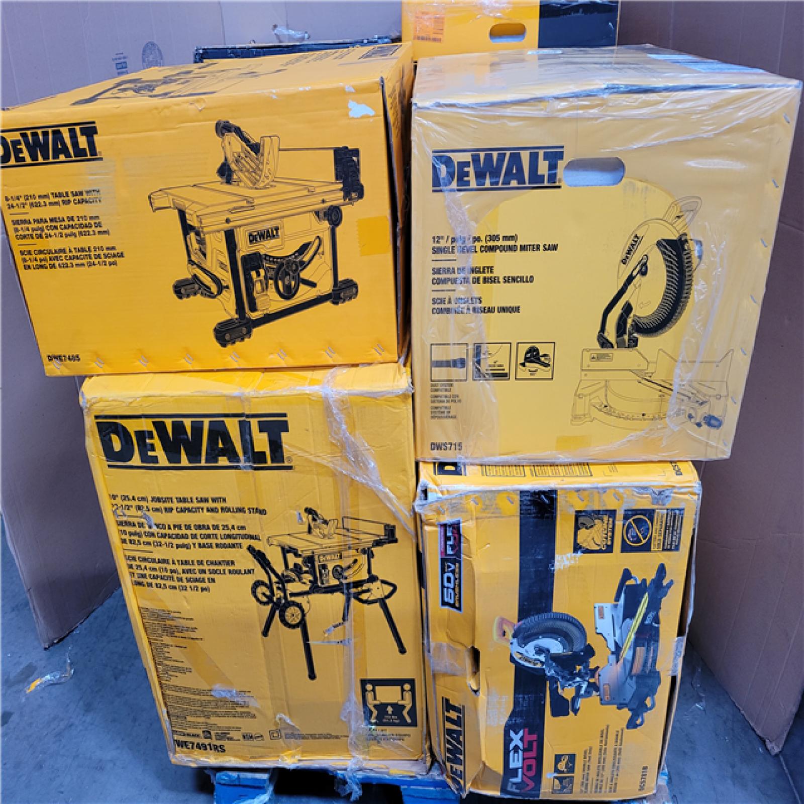 CALIFORNIA AS-IS TOOL PALLET