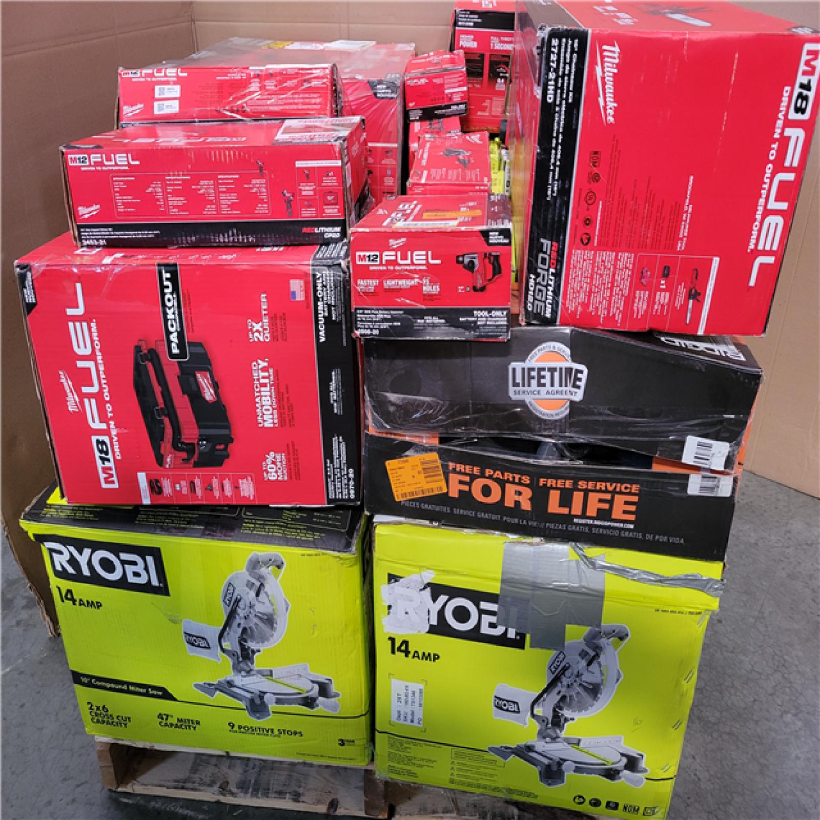 CALIFORNIA AS-IS TOOL PALLET